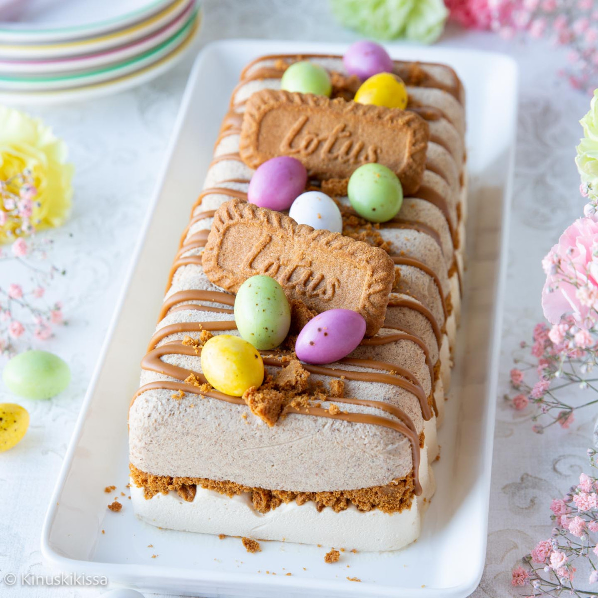 Biscoff-mämmijäätelö