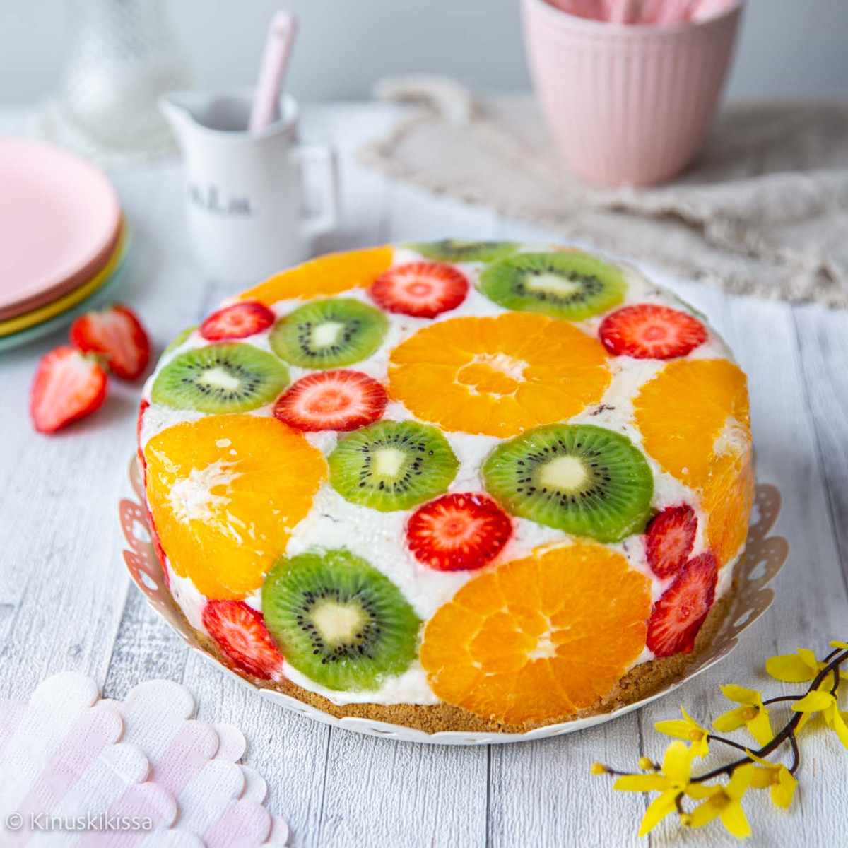 Hedelmäinen pashakakku